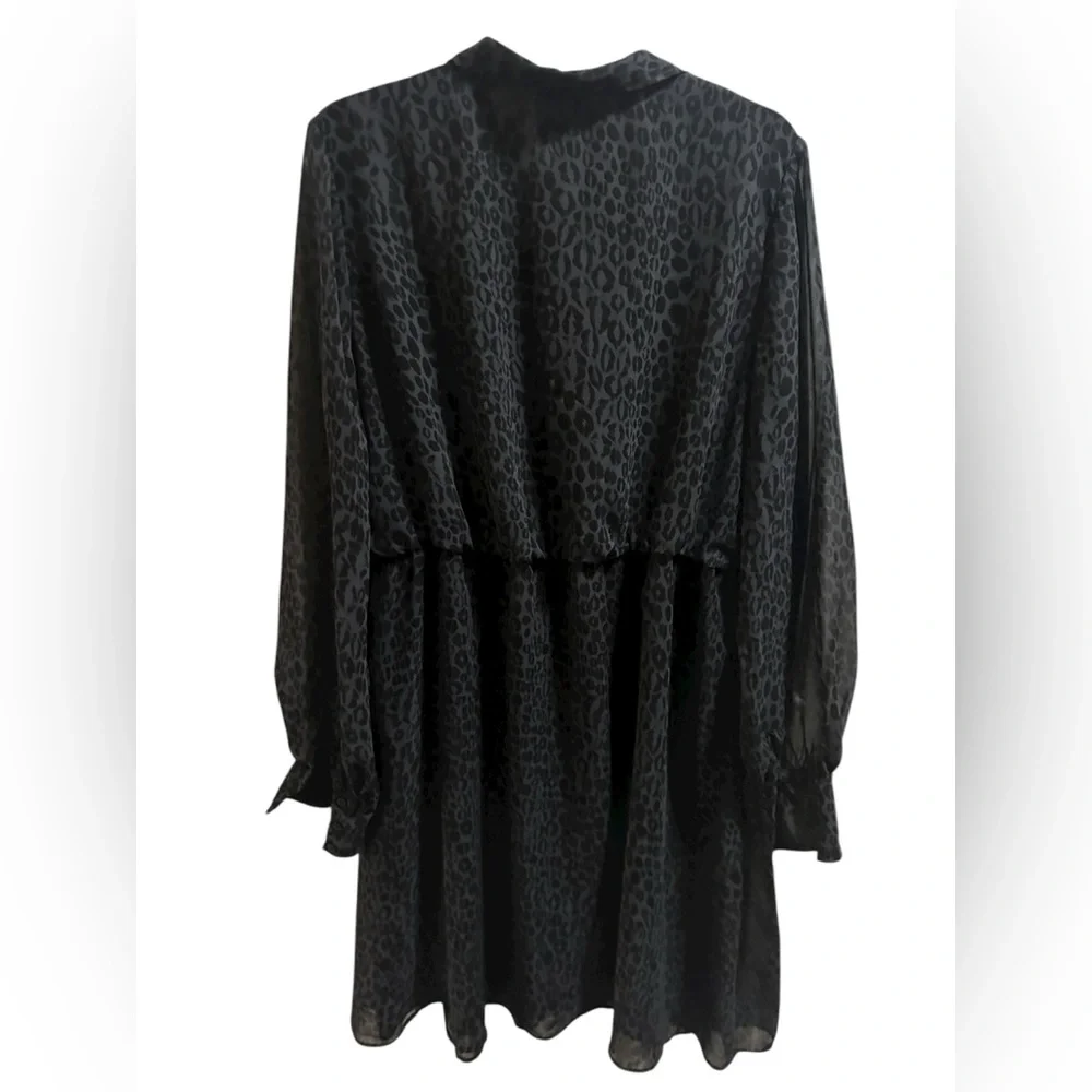 Kirna Zabete at Target Charcoal Leopard dress size XL - Picture 4 of 4